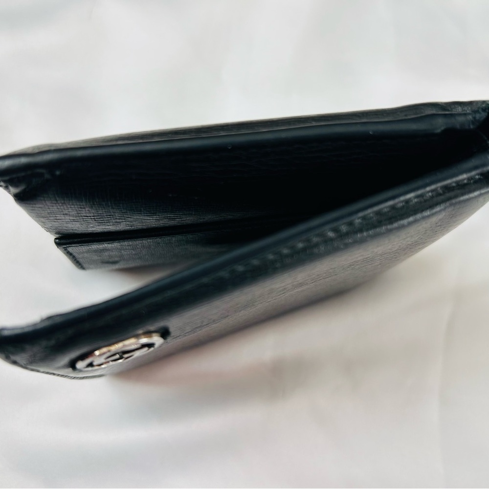 Gucci Black Leather Wallet - Picture 3 of 10